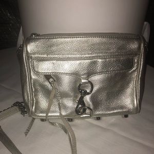 Silver Metallic Rebecca Minkoff Purse